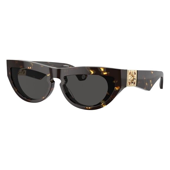 New Authentic  BURBERRY TB Collection Havana Cat Eye BE4422U 4106/87 Sunglasses - Picture 1 of 6